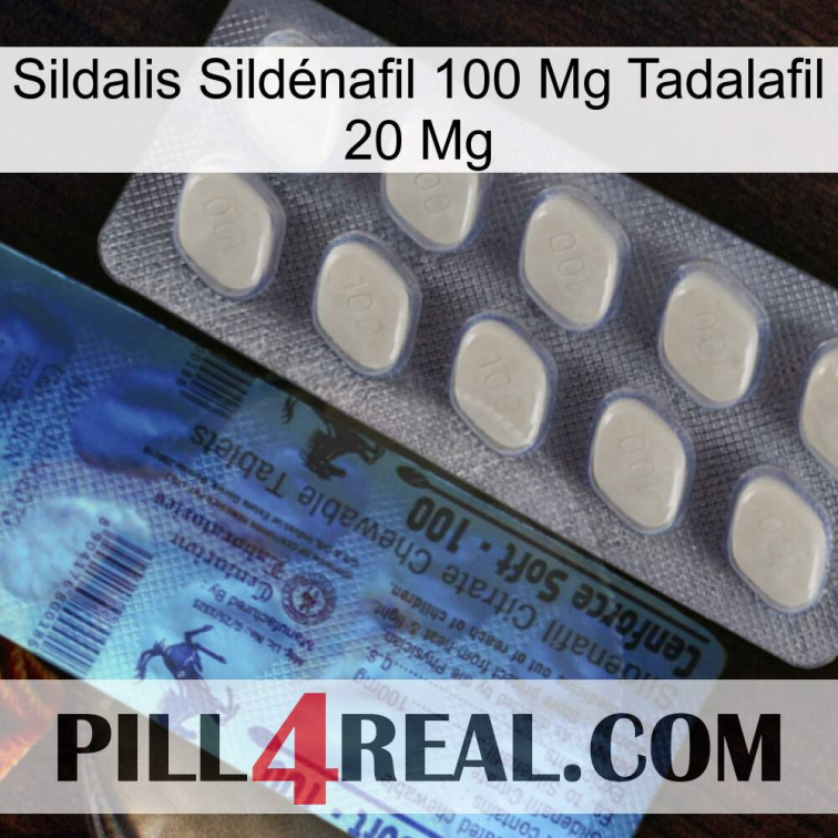 Sildalis Sildénafil 100 Mg Tadalafil 20 Mg 34